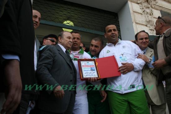 Le président Abed El Aziz Bouteflika a Oran