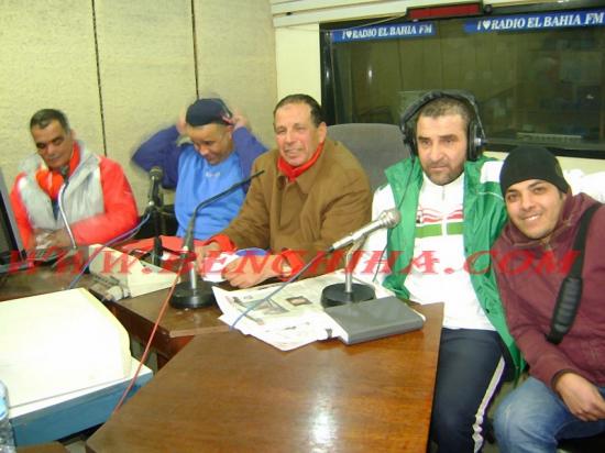 Mes amis et moi a la radio El-Bahia